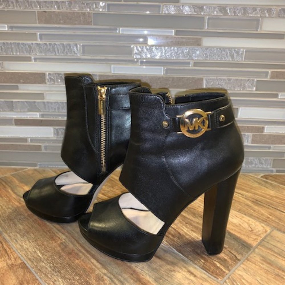 Michael Kors Open Toe Boots size 7.5